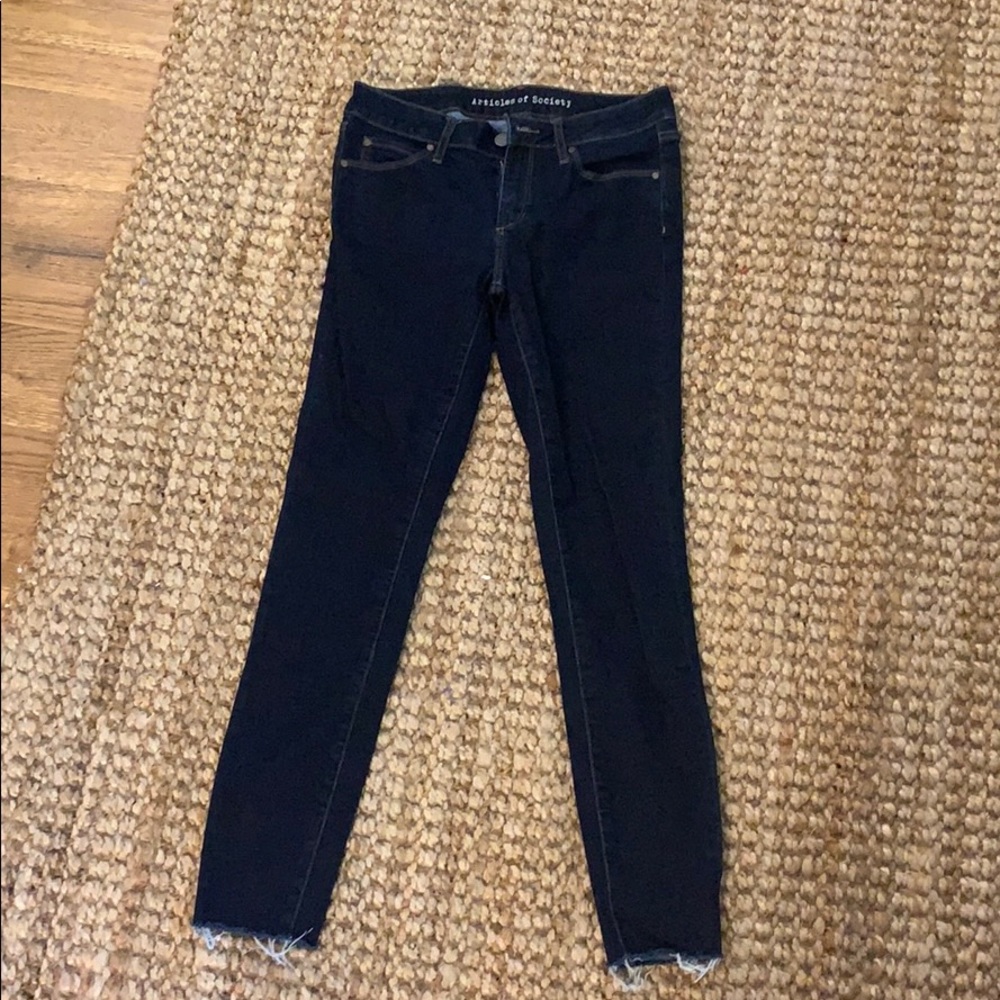 Articles of society dark jeans